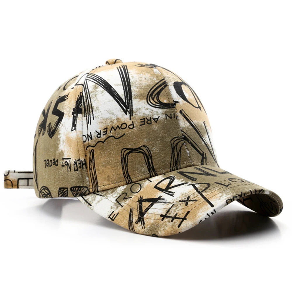 FS Black Red Graffiti Baseball Caps For Men Luxury Brand Women Hat Snapback Hip Hop Cap Street Trucker Hats Casquettes Hommes