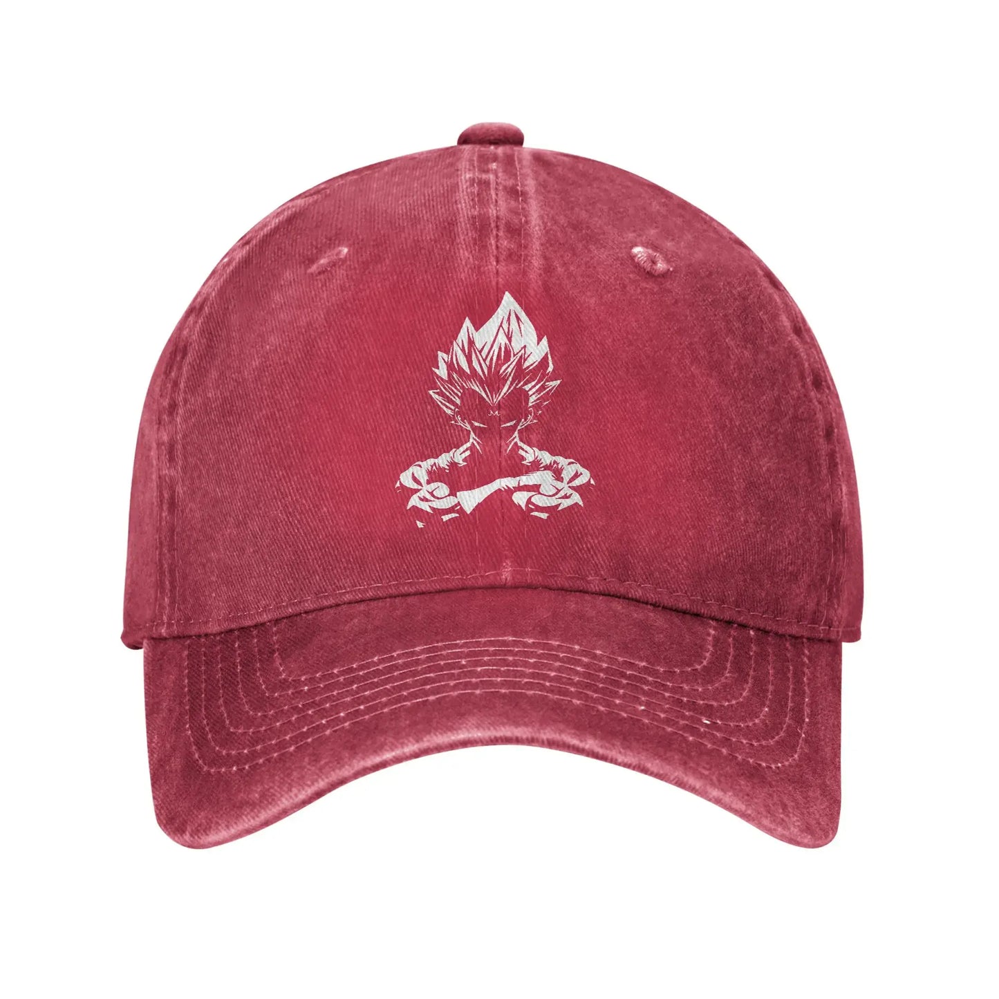 Dragon Ball Z Goku DBZ Unisex Style Baseball Caps Saiyan Distressed Denim Hats Cap Retro Workouts Unstructured Soft Snapback Cap, Produit gaming premium Fraquane