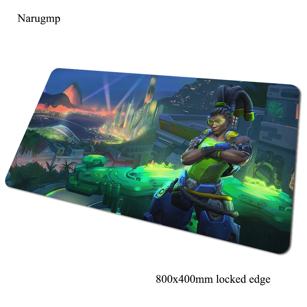 Overwatch pelės kilimėlis 80x40cm, žaidimų pelės kilimėlis, Helovino dovana, didelis pelės kilimėlis žaidėjams, kompiuterio stalo kilimėlis, notebook pelės kilimėlis PC