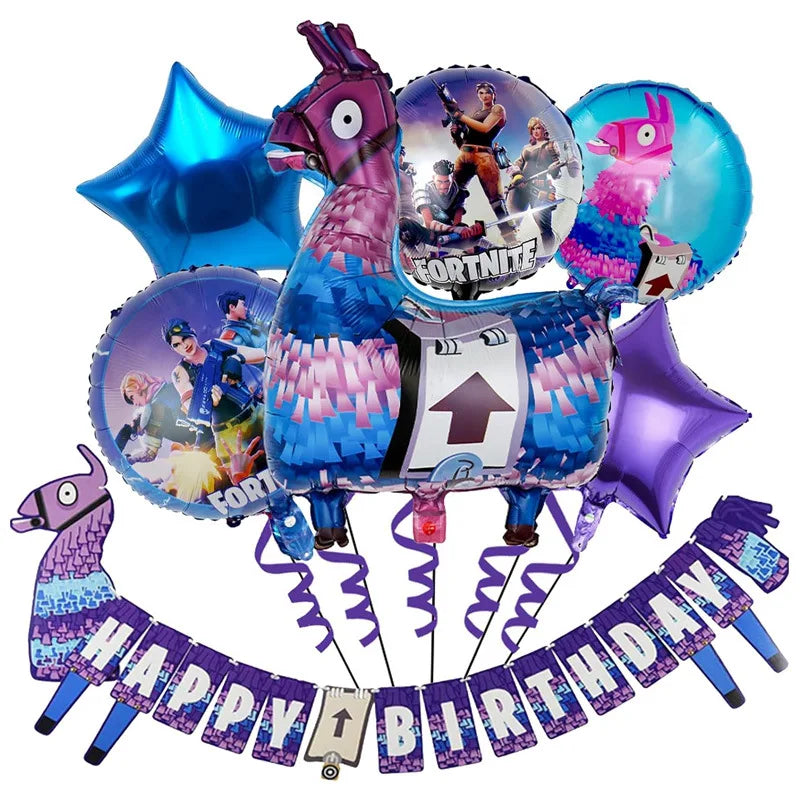 Fortnite,cute,new creative balloons, high-value fashionable and personalized decorations for living room, bedroom, and parties