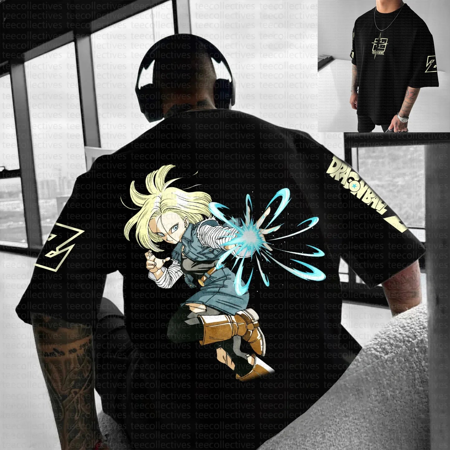 Son Goku Dragon Ball Anime 2025 Summer T-shirt Men Harajuku Oversized Retro Street Women Casual Loose Short-sleeved Unisex Tops