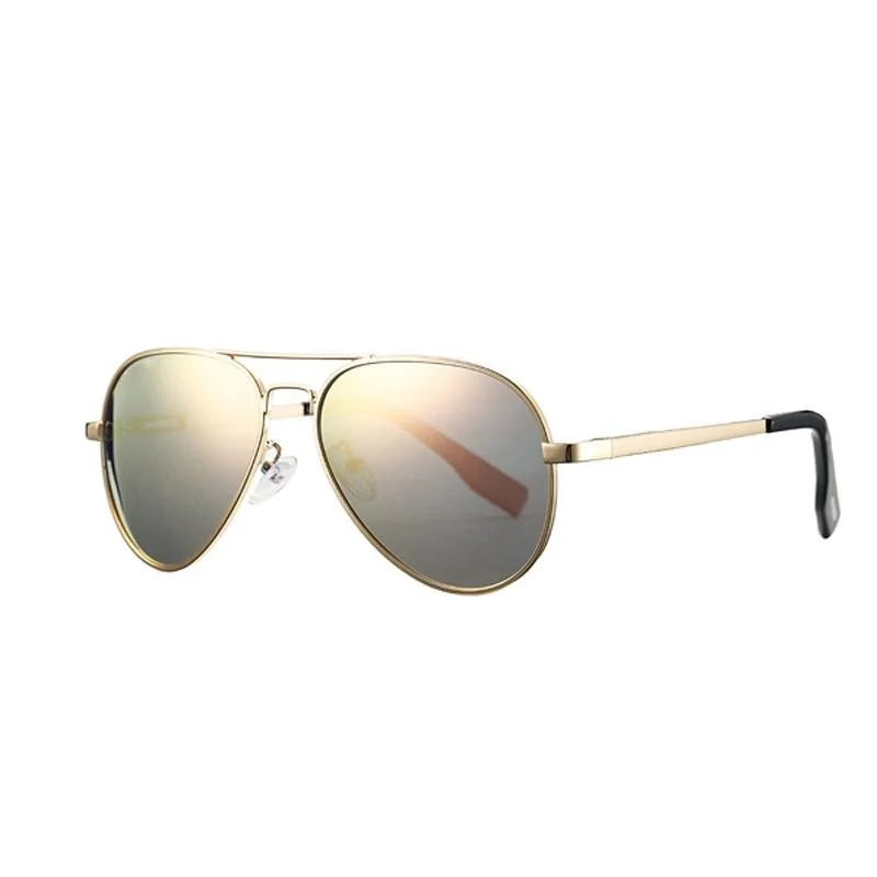 Kids Polarized Sunglasses Small Face Boy Girls Pilot Glasse