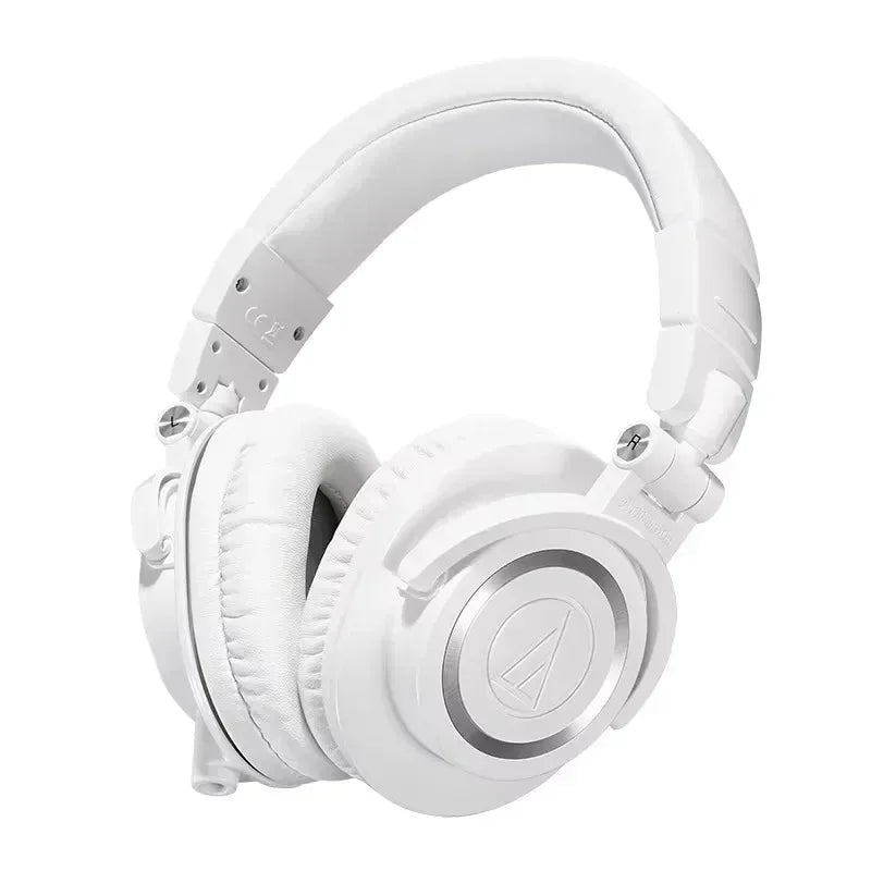 Original Audio-Technica ATH-M50x Professional Studio Monitor Hi-Fi Sound Foldable Design Headphones Over-Ear Wired Headset