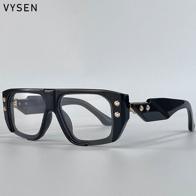 Polarized Steampunk Square Sunglasses Men 2026 Luxury Brand Punk Big Frame Driving Sun Glasses Fashion Eyewear For Male Shades