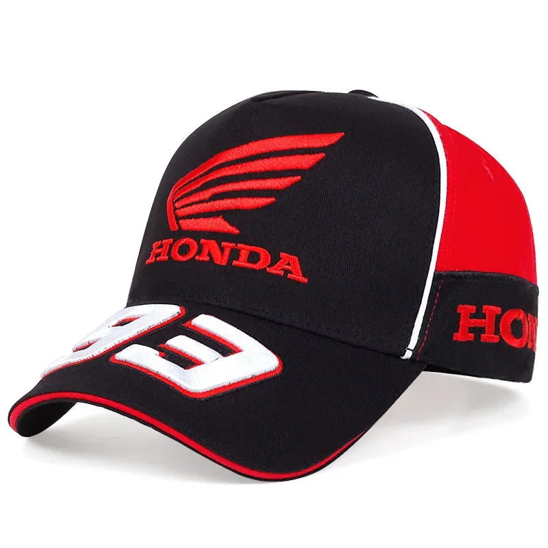 Hot Sale HONDA 93 Baseball Cap Sun Hat Outdoor Summer Sports Hat Embroidered Men Women Baseball Cap for Honda Civic Accord
