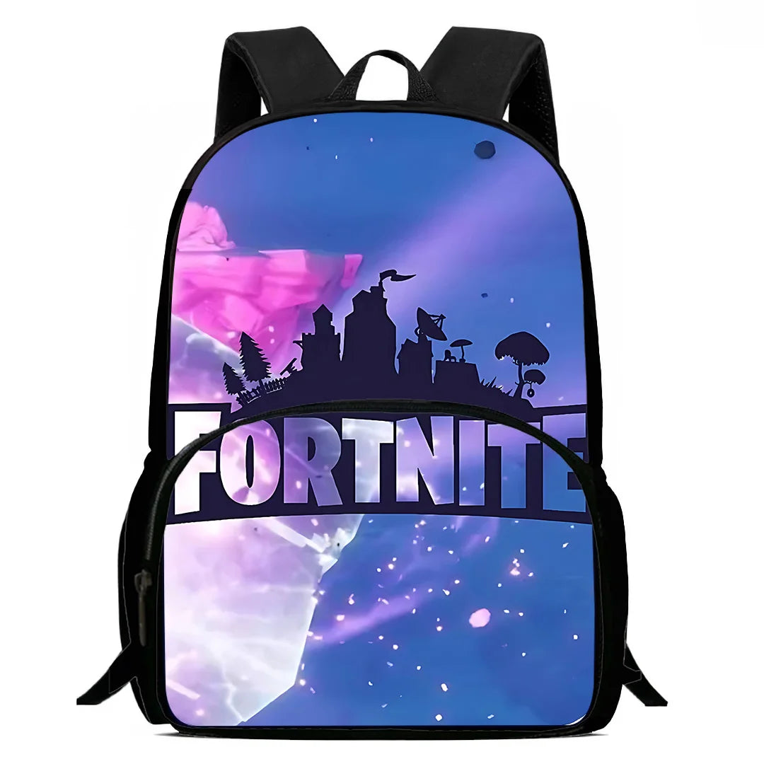 Game Shooting FortniteS Kids Backpacks Boy Girls Student Birthday Gift Child School Bags Large Capacity Camping Durable Rucksack