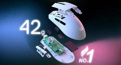Redragon M996 Wired 8K 26,000 Max DPI 2.4G Gaming Mouse
