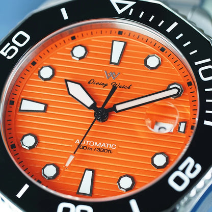 WM Watch Automatic Mechanical Watches Ceramic Bezel Anti-reflective Coating 100 Water Resistant Sapphire Welly Merck Watch 189M
