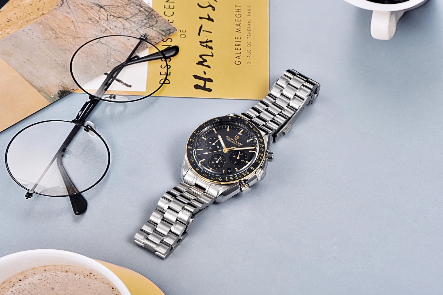 2026 New PAGANI DESIGN AK Project Mars Men's Watches Luxury Quartz Watch Men AR Sapphire Speed Sport Chronograph Automatic Date