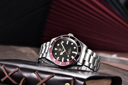 BENYAR Men's Watches Mechanical Automatic Watch BB58 Sport Watch For Men 2026 Stainless Steel Waterproof Business Luminous Clock