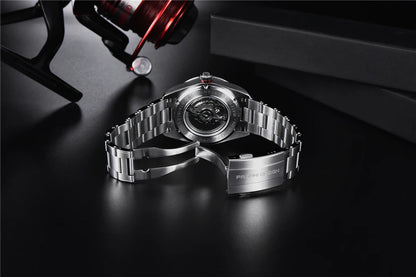 PAGANI DESIGN BB58 Steel Men's Mechancial Wrist Watches Luxury Automtaic Watch For Men AR Sapphire mirror Sport Waterproof Watch
