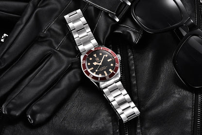 BENYAR Men's Watches Mechanical Automatic Watch BB58 Sport Watch For Men 2026 Stainless Steel Waterproof Business Luminous Clock