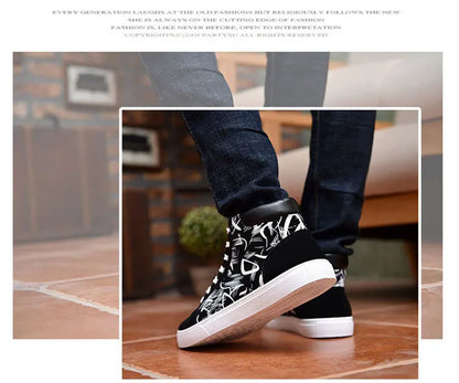 Men Casual Skateboarding Shoes High Top Sneakers Sports Shoes Men Outdoor Breathable Street Walking Shoes 48 Chaussure Homme 47