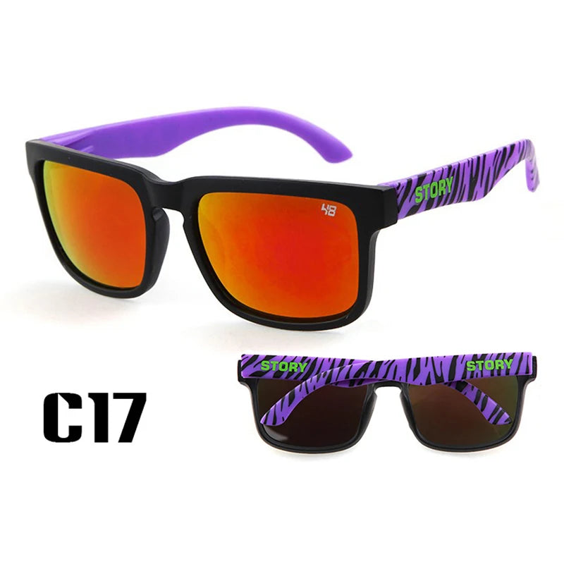 Fashion Outdoor Sports Sunglasses Casual Style Men Women Eyewear Ken Designer Sun Glasses UV400 Oculos De Sol