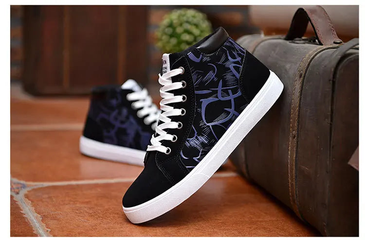 Men Casual Skateboarding Shoes High Top Sneakers Sports Shoes Men Outdoor Breathable Street Walking Shoes 48 Chaussure Homme 47