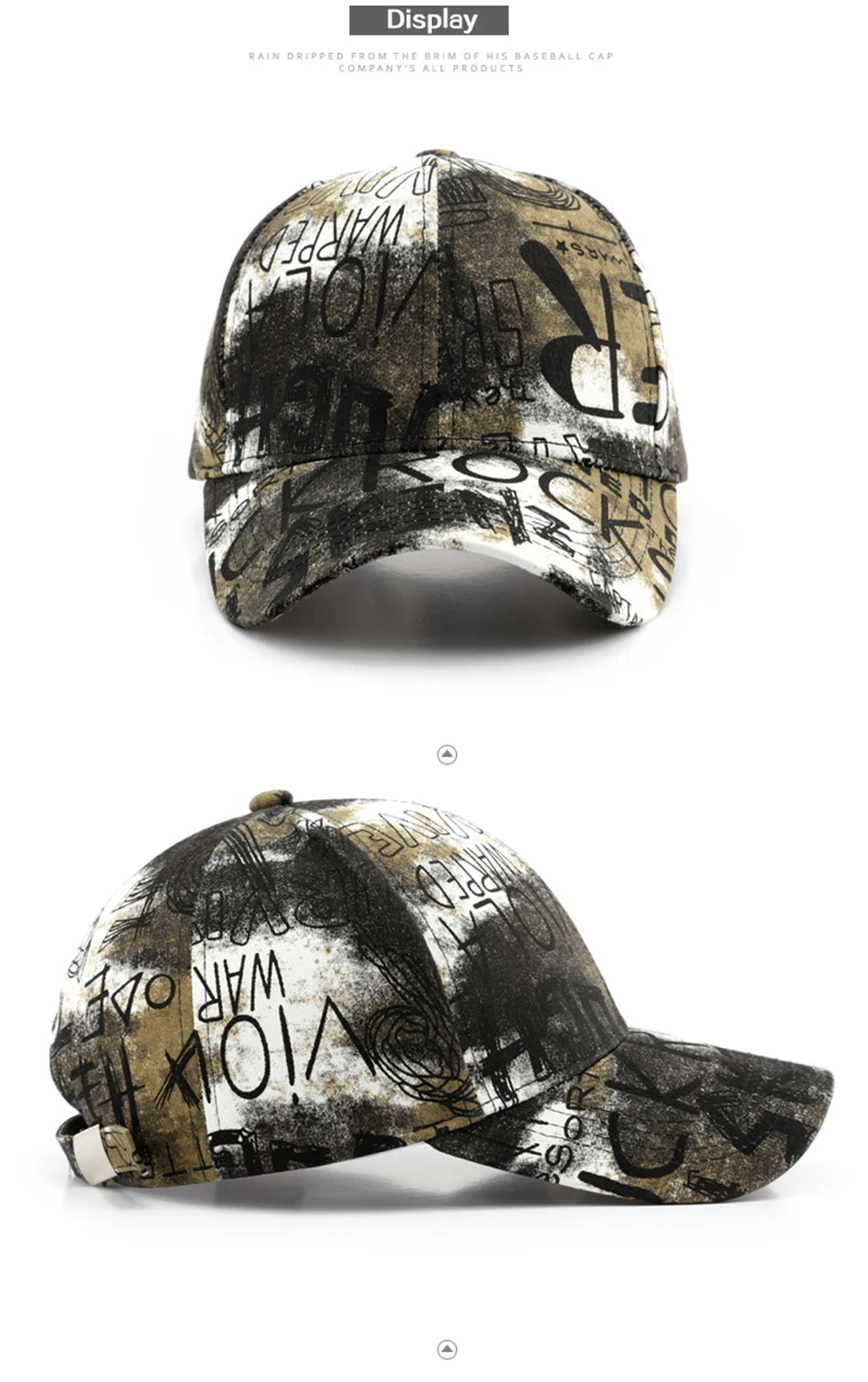 FS Black Red Graffiti Baseball Caps For Men Luxury Brand Women Hat Snapback Hip Hop Cap Street Trucker Hats Casquettes Hommes