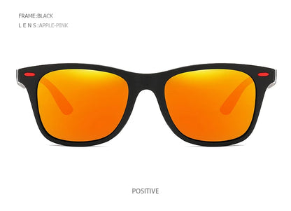 Hot Sale Polarized Sunglasses Men Women Classic Square Plastic Driving Sun Glasses Male Fashion Black Travelling Shades UV400