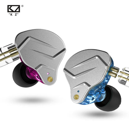 KZ ZSN Pro 1BA + 1DD technologie hybride HIFI basse écouteurs métal dans l'oreille écouteurs Bluetooth casque Sport suppression du bruit casque