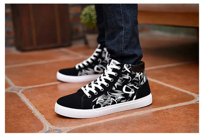 Men Casual Skateboarding Shoes High Top Sneakers Sports Shoes Men Outdoor Breathable Street Walking Shoes 48 Chaussure Homme 47