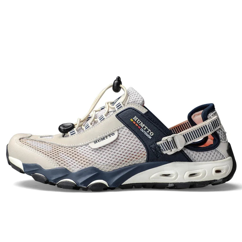 HUMTTO Men Upstream Shoes Outdoor Trekking Wading Aqua Shoes Breathable Mesh Quick drying ankle women  water Sneakers Non-slip