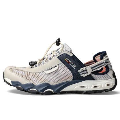 HUMTTO Men Upstream Shoes Outdoor Trekking Wading Aqua Shoes Breathable Mesh Quick drying ankle women  water Sneakers Non-slip