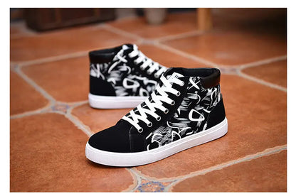 Men Casual Skateboarding Shoes High Top Sneakers Sports Shoes Men Outdoor Breathable Street Walking Shoes 48 Chaussure Homme 47