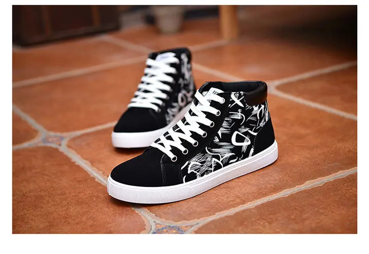 Men Casual Skateboarding Shoes High Top Sneakers Sports Shoes Men Outdoor Breathable Street Walking Shoes 48 Chaussure Homme 47