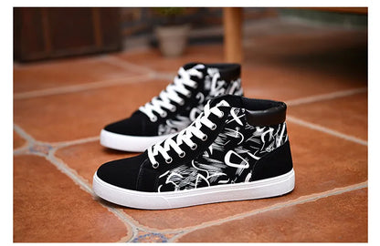 Men Casual Skateboarding Shoes High Top Sneakers Sports Shoes Men Outdoor Breathable Street Walking Shoes 48 Chaussure Homme 47