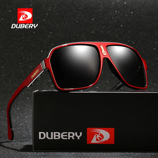 DUBERY Brand Design Polarized Sunglasses Men Driving Shades Male Retro Sun Glasses For Men Summer Mirror Goggle Oculos UV400 103