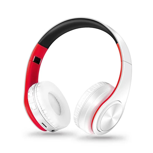 CATASSU Bluetooth 5.3 Wireless Headphones Over Ear Stereo Headset with Mic, Soft Leather Earmuffs, HiFi Sound for PC, Phone, TV & Laptop