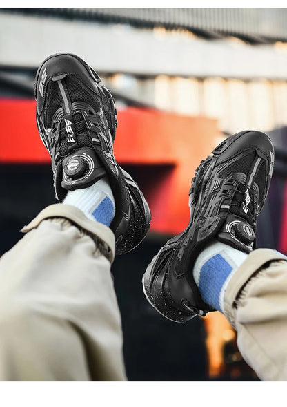 Men's Sneakers Casual Shoes Tennis Luxury Shoes Trainer Race Lace-free Shoes Fashion Loafers Running Shoes for Men
