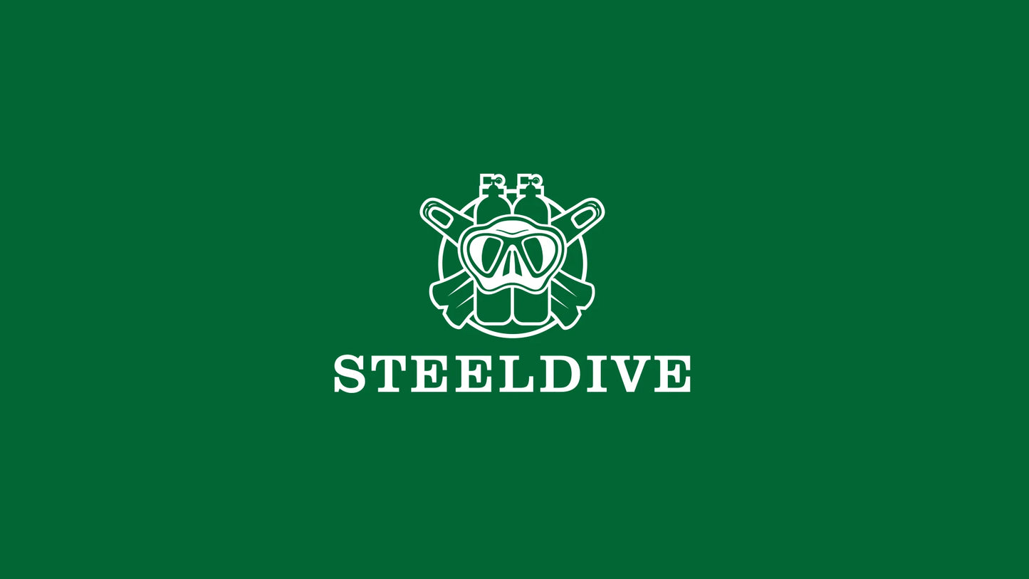 STEELDIVE Men Bronze Dive Watch 200M Water Resistant Ceramic Bronze Bezel Automatic Movement Wristwatch