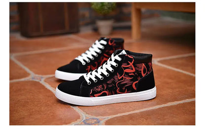 Men Casual Skateboarding Shoes High Top Sneakers Sports Shoes Men Outdoor Breathable Street Walking Shoes 48 Chaussure Homme 47