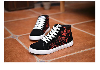 Men Casual Skateboarding Shoes High Top Sneakers Sports Shoes Men Outdoor Breathable Street Walking Shoes 48 Chaussure Homme 47