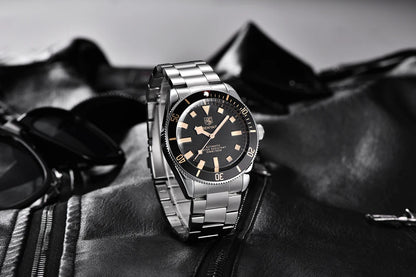 BENYAR Men's Watches Mechanical Automatic Watch BB58 Sport Watch For Men 2026 Stainless Steel Waterproof Business Luminous Clock