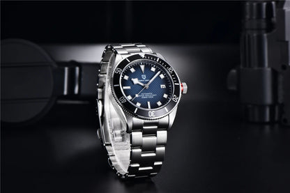 PAGANI DESIGN BB58 Steel Men's Mechancial Wrist Watches Luxury Automtaic Watch For Men AR Sapphire mirror Sport Waterproof Watch