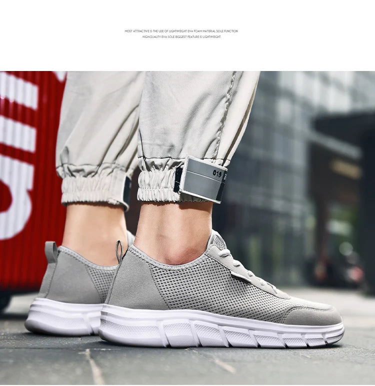 Men's Shoes Casual Mesh Summer Sneakers Breathable Lightweight Tenis Men Walking Sneaker Comfortable Masculino Zapatillas Hombre