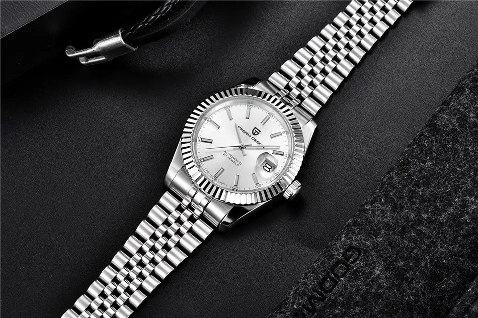 PAGANI DESIGN 40MM Men Mechanical Watch Top Luxury Japan Movement Automatic Watch Sport Stainless Steel Waterproof Men Watches