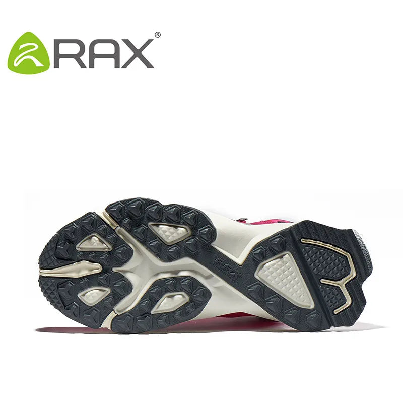 RAX Γυναικείες Μπότες Πεζοπορίας Αδιάβροχες, Ελαφριά Παπούτσια Trekking, Μπότες Ορειβασίας, Αντιολισθητικά Παπούτσια Outdoor Sports για Τουρισμό