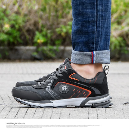BONA Běžecké boty Pánské Módní Outdoorové Lehké Prodyšné Tenisky Pánské Šněrovací Sportovní Chůze Joggingové boty Pánské Pohodlné