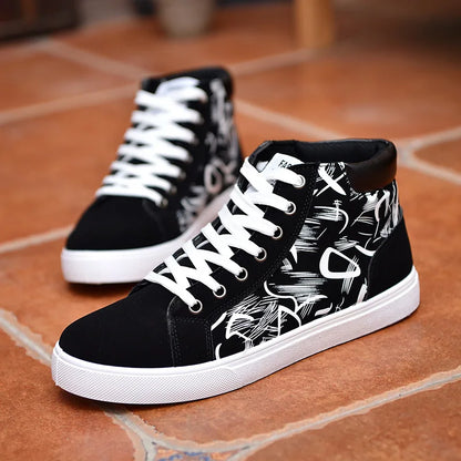 Men Casual Skateboarding Shoes High Top Sneakers Sports Shoes Men Outdoor Breathable Street Walking Shoes 48 Chaussure Homme 47