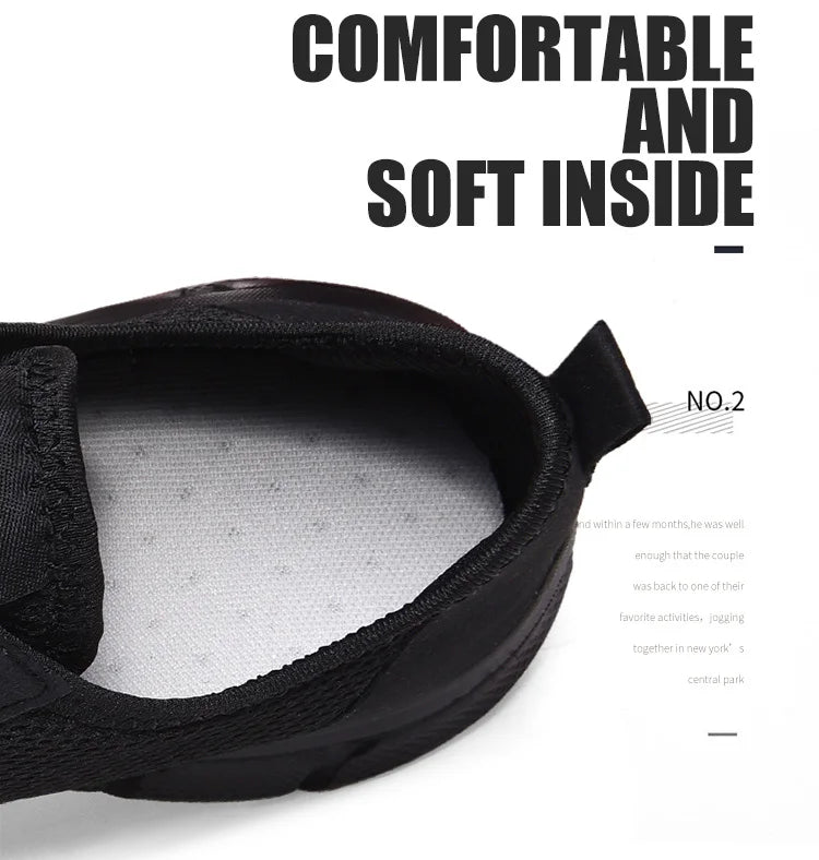 Men's Shoes Casual Mesh Summer Sneakers Breathable Lightweight Tenis Men Walking Sneaker Comfortable Masculino Zapatillas Hombre