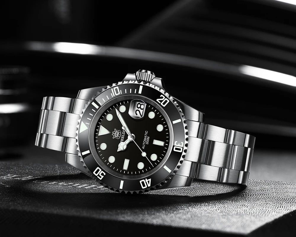 SD1953 Steeldive Brand 2022 Men Mechanical Wristwatch 41mm Stainless Steel Men Watch NH35 Sapphire Glass Men Watches