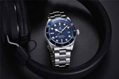 PAGANI DESIGN BB58 Steel Men's Mechancial Wrist Watches Luxury Automtaic Watch For Men AR Sapphire mirror Sport Waterproof Watch