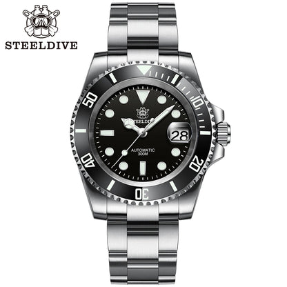 SD1953 Steeldive Brand 2022 Men Mechanical Wristwatch 41mm Stainless Steel Men Watch NH35 Sapphire Glass Men Watches