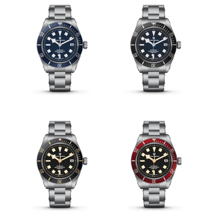 PAGANI DESIGN BB58 Steel Men's Mechancial Wrist Watches Luxury Automtaic Watch For Men AR Sapphire mirror Sport Waterproof Watch