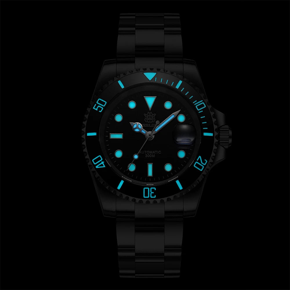 SD1953 Steeldive Brand 2022 Men Mechanical Wristwatch 41mm Stainless Steel Men Watch NH35 Sapphire Glass Men Watches