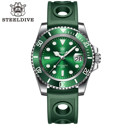 SD1953 Steeldive Brand 2022 Men Mechanical Wristwatch 41mm Stainless Steel Men Watch NH35 Sapphire Glass Men Watches