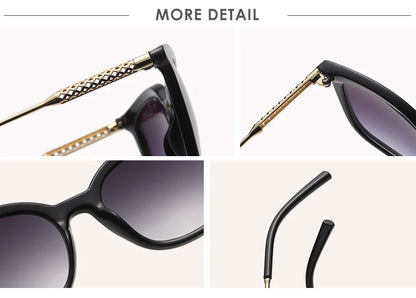 Classic Square Sunglasses Women Men Vintage Brand Sun Glasses Alloy Frame Retro Trend Fashion Style Shades Oculos de sol