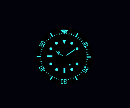 Cronos Automatic Diving Watch Stainless Steel 2000 Meters Water Resistance Professional Diver NH35 L6009M